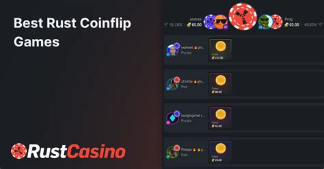 rust coinflip|rust gambling coin flip.